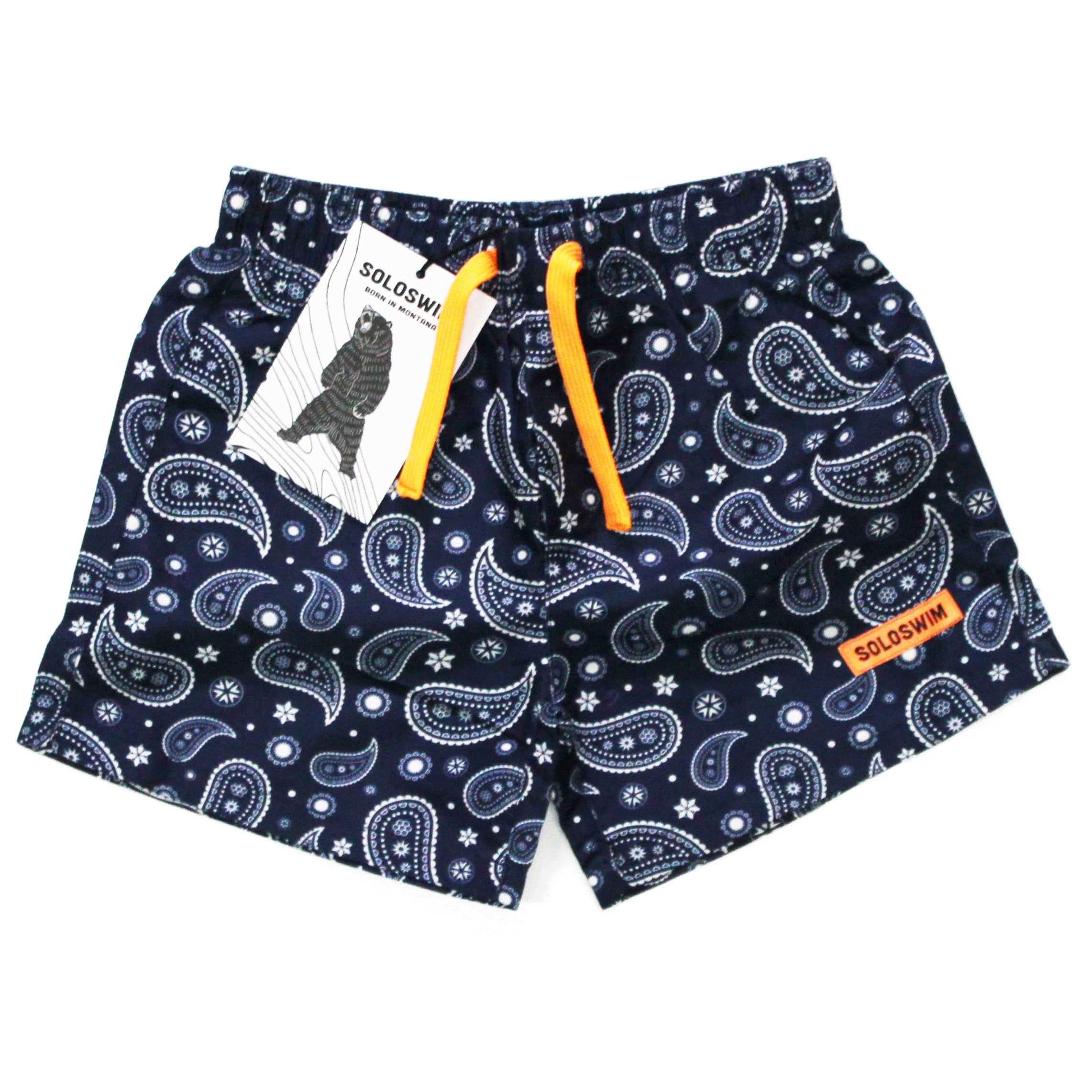 Boys Bandana Swim Trunk