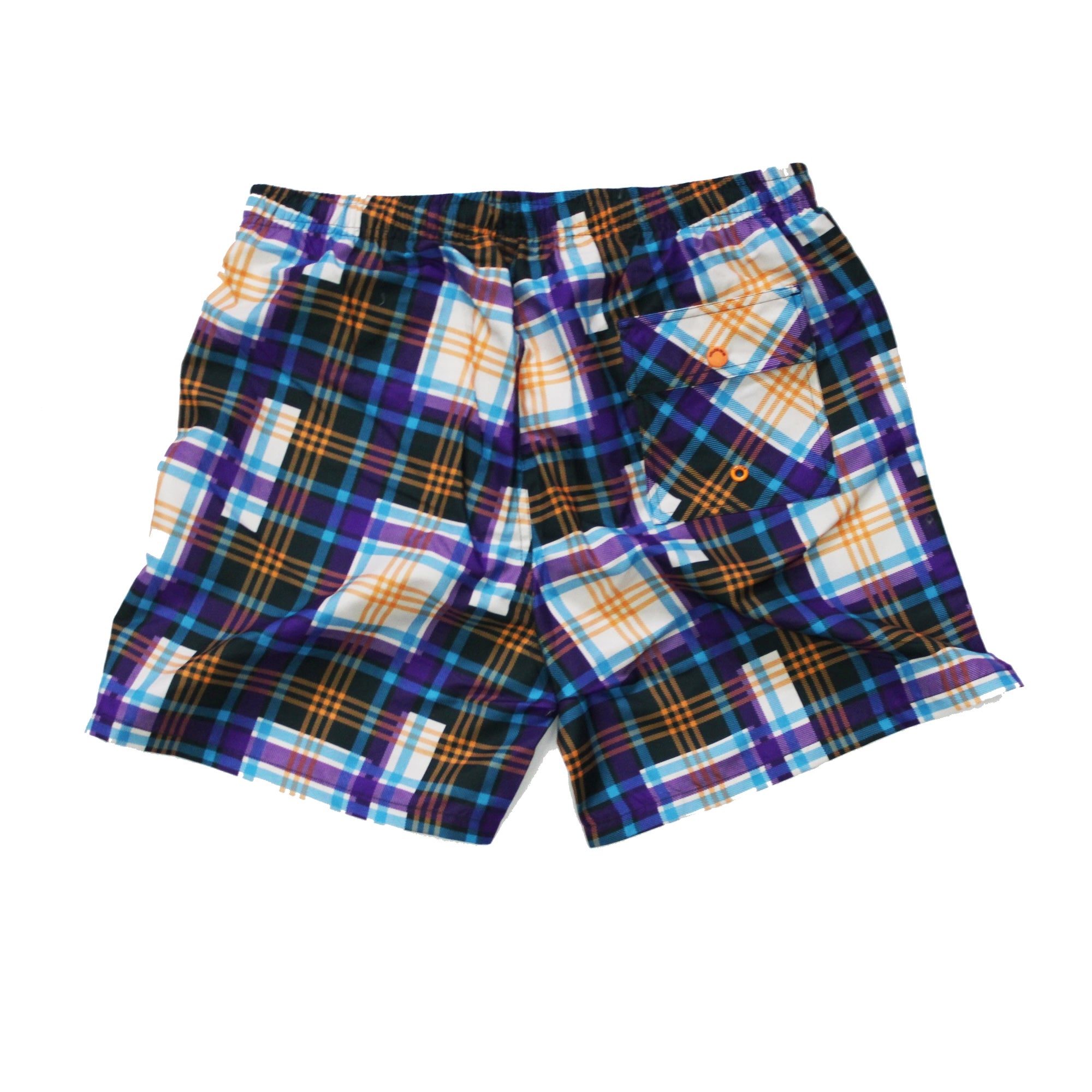 Plaid Swim Trunk