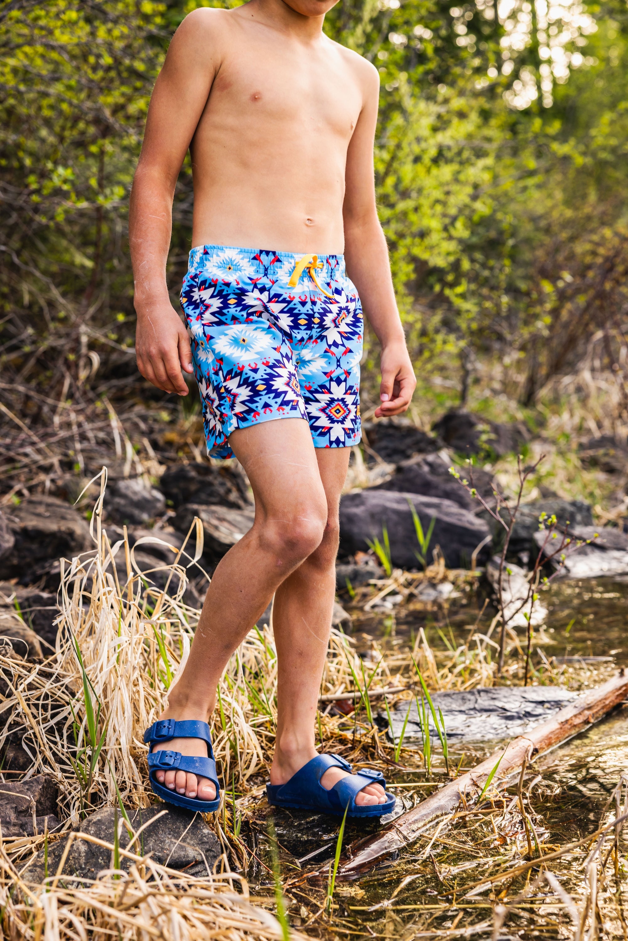 Boys Native Swim Trunk