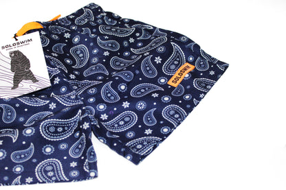 Boys Bandana Swim Trunk