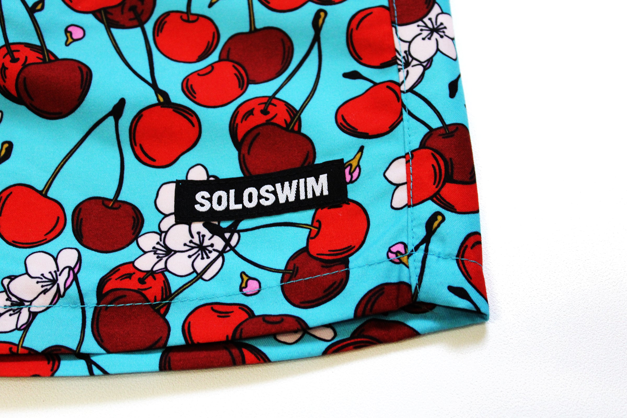 Boys Wild Cherry Swim Trunk