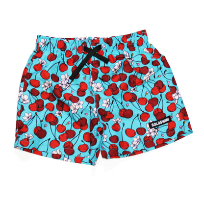 Boys Wild Cherry Swim Trunk