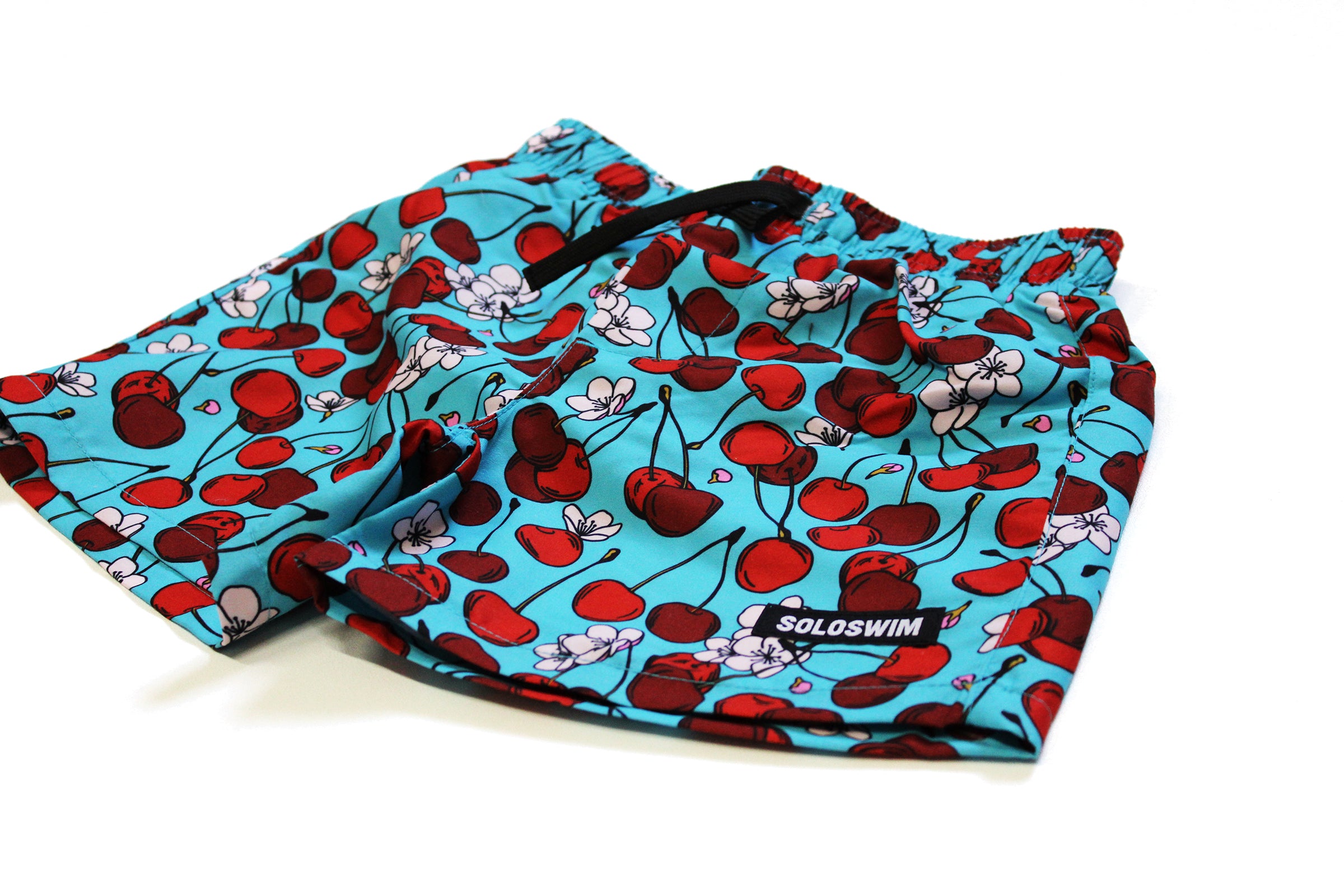 Boys Wild Cherry Swim Trunk