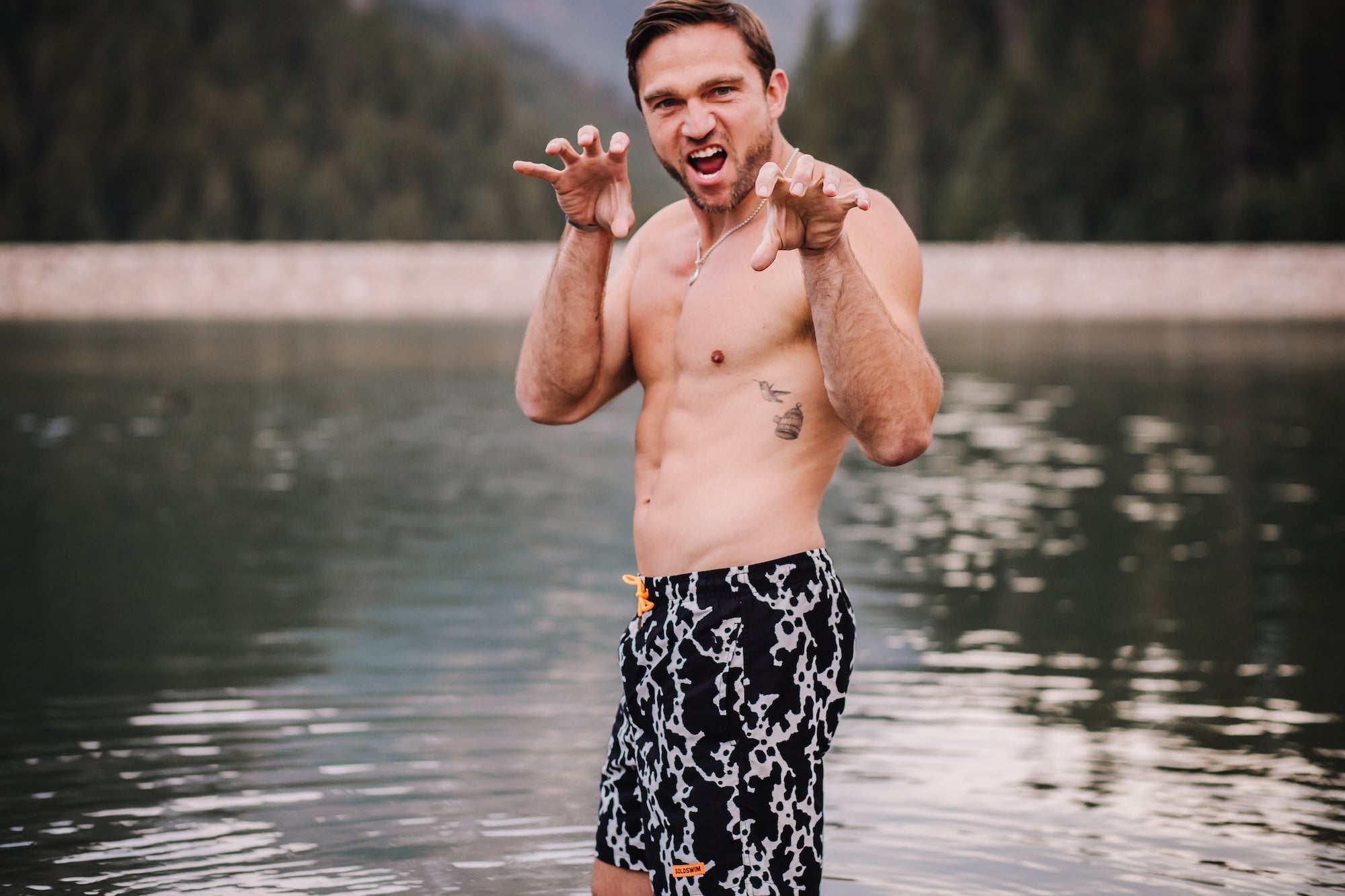 Cow Swim Trunk