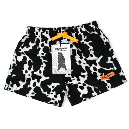 Boys Cow Swim Trunk