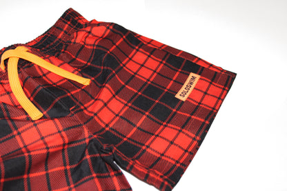 Boys Lumberjack Swim Trunk