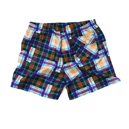 Plaid Swim Trunk