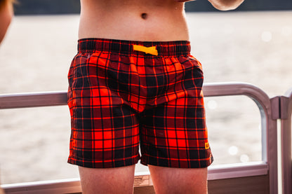 Boys Lumberjack Swim Trunk